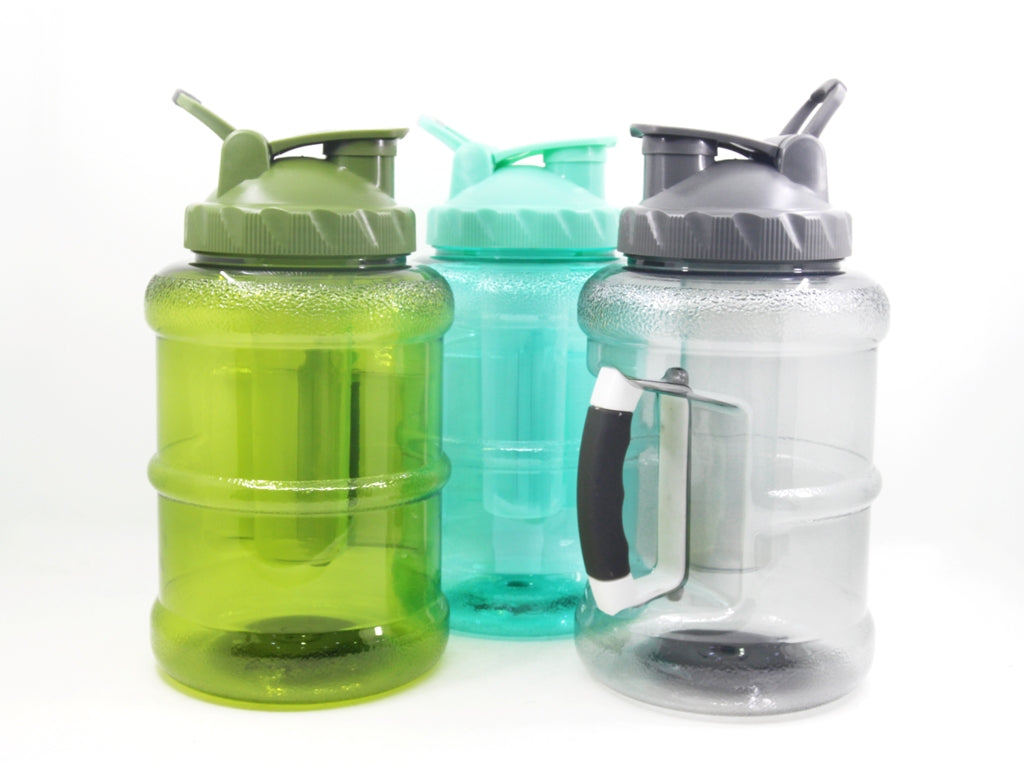 1.5L Outdoor Water Container Large Capacity Water Jug Plastic Clear Sports Water Bottles for Camping Travel