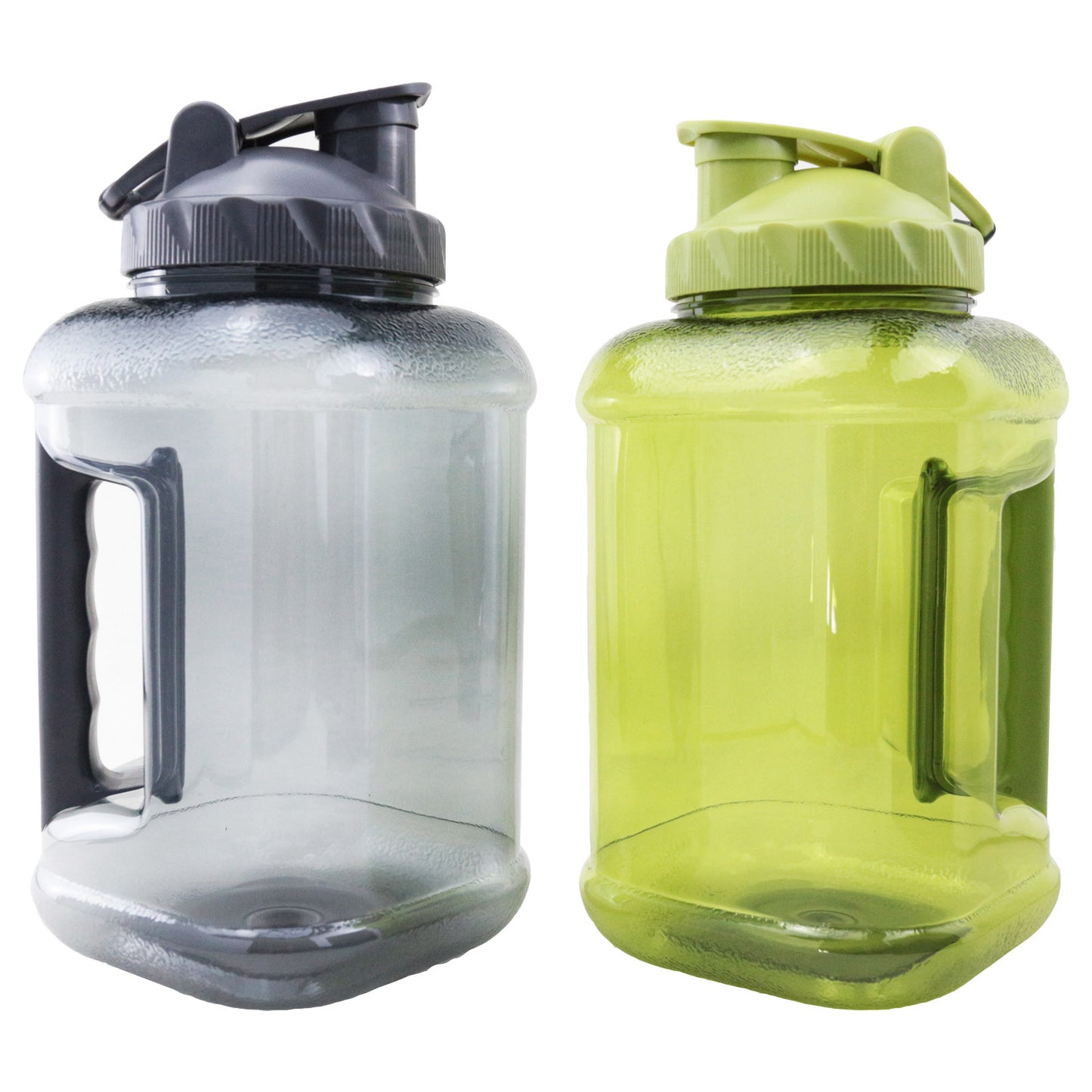 2.5L Outdoor Water Container Large Capacity Water Jug Plastic Clear Sports Water Bottles for Camping Travel