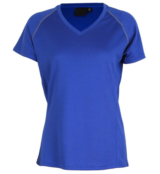 Ladies Performance Tee: Airflow - Boosted Quick - Dry for Workout & Casual Edge
