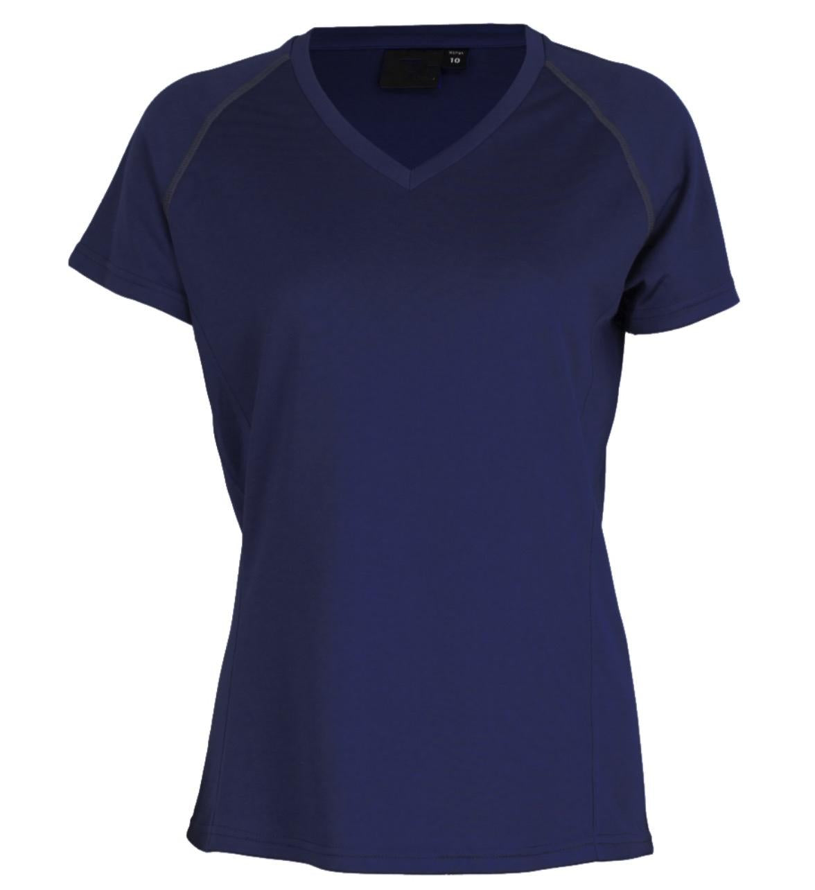 Ladies Performance Tee: Airflow - Boosted Quick - Dry for Workout & Casual Edge