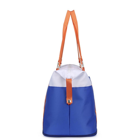 Lady Gym Bag Vibrant Color - Block: Fashion - Forward Durable for Fitness & Commute