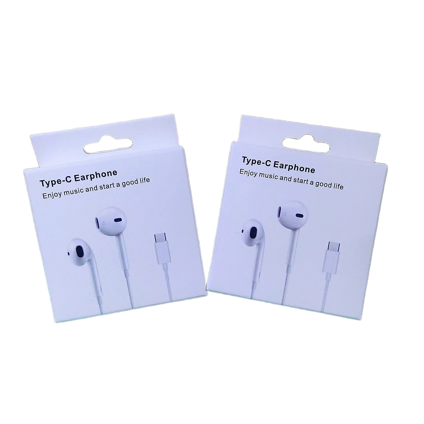 Type-C Earphone Hi-Fi Sound USB-C Headphones with Mic for Android Devices