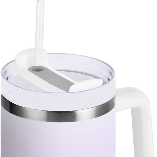 Insulated Stainless Steel Water Bottle with Straw for Sports and Travel BPA-Free Sports Water Bottle Suitable for Car