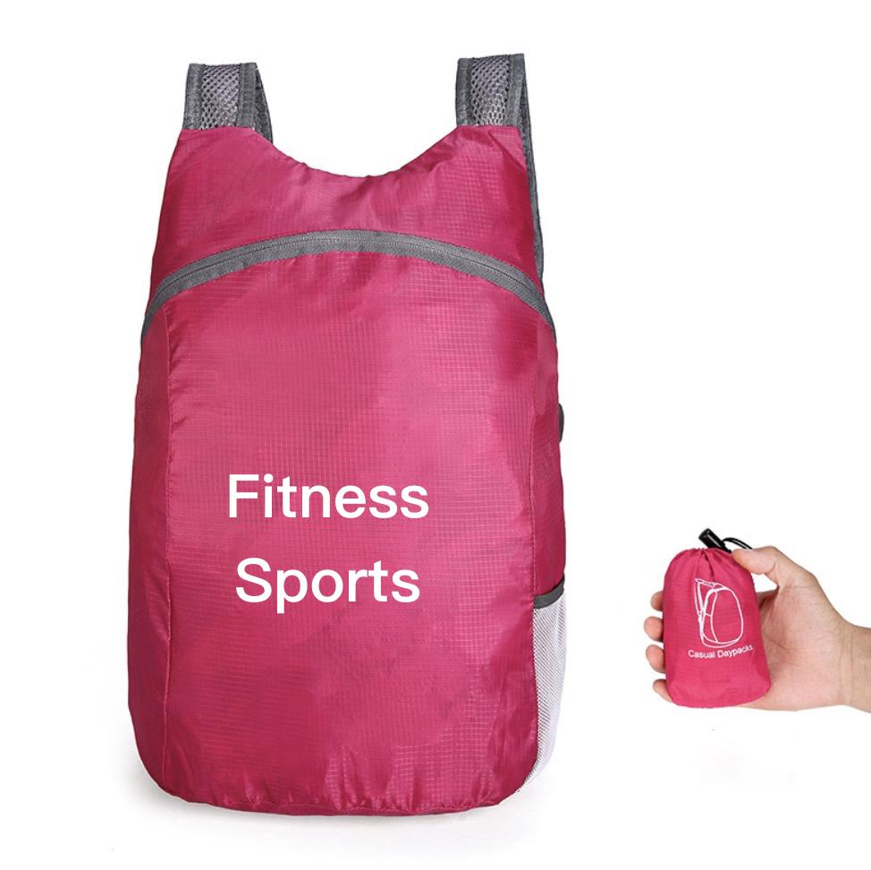 Sports Backpack Foldable: Vibrant Gym-Ready for On-the-Go Fitness
