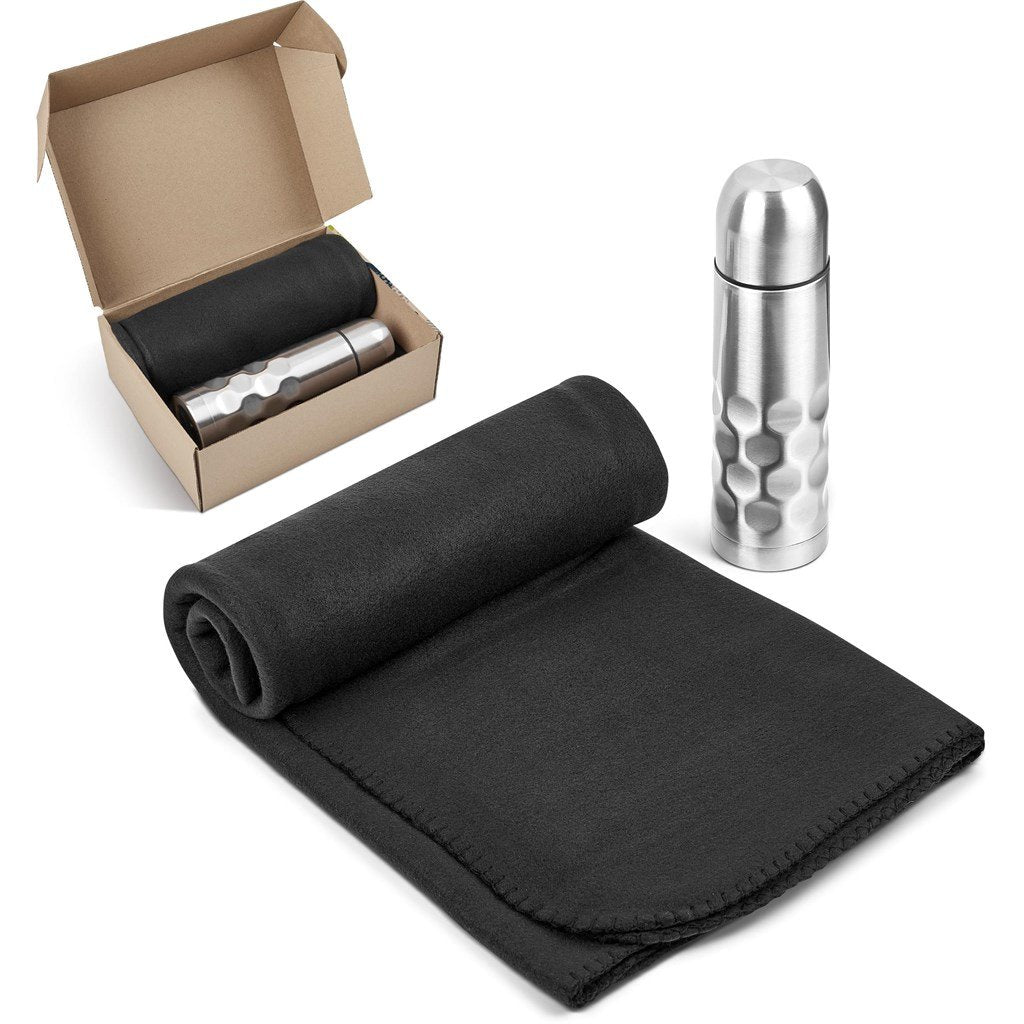 Bottle Gift Pack Customer Welcome Pack Gift Set With Stainless Steel Water Bottle and Blanket
