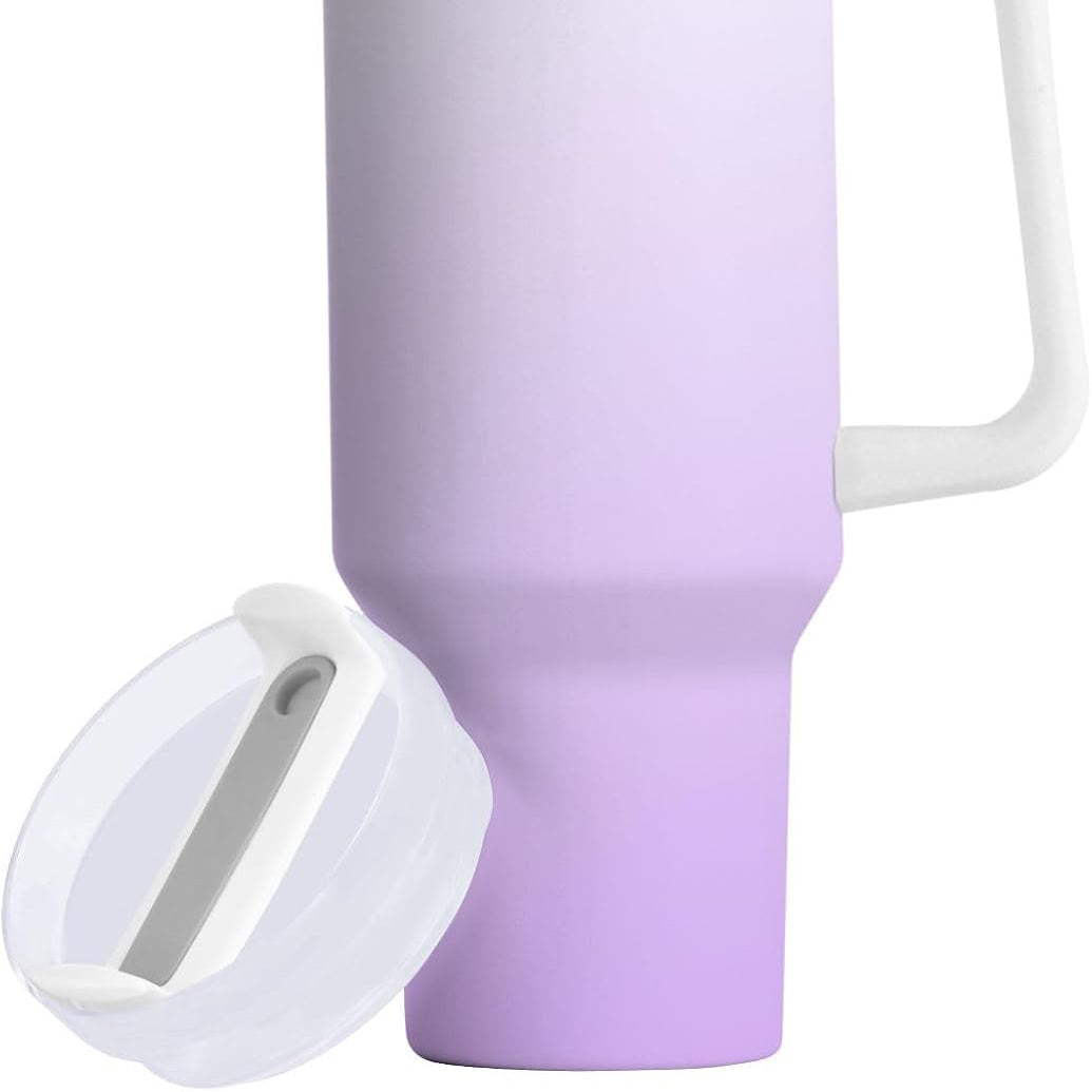 Insulated Stainless Steel Water Bottle with Straw for Sports and Travel BPA-Free Sports Water Bottle Suitable for Car