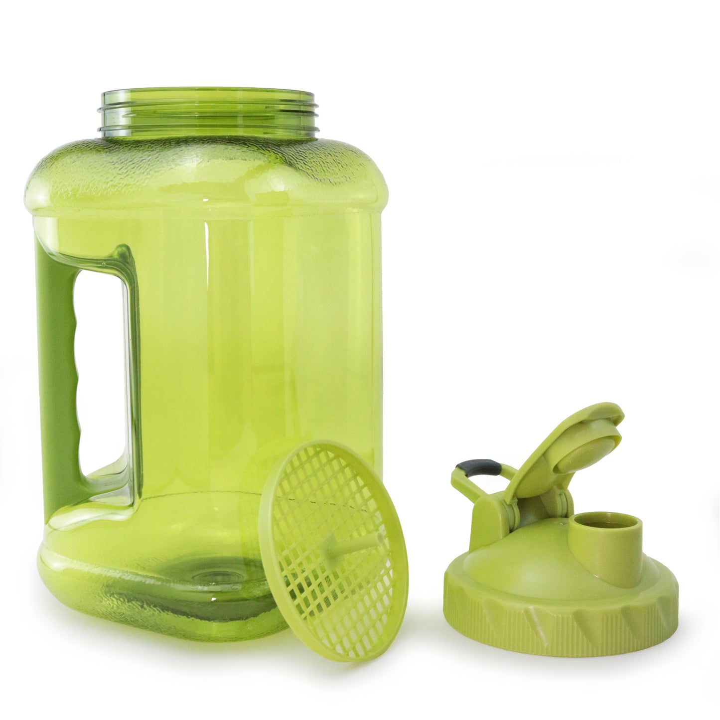 2.5L Outdoor Water Container Large Capacity Water Jug Plastic Clear Sports Water Bottles for Camping Travel