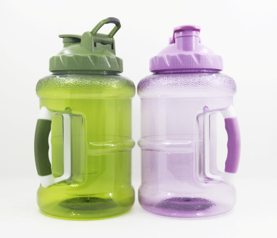 1.5L Outdoor Water Container Large Capacity Water Jug Plastic Clear Sports Water Bottles for Camping Travel