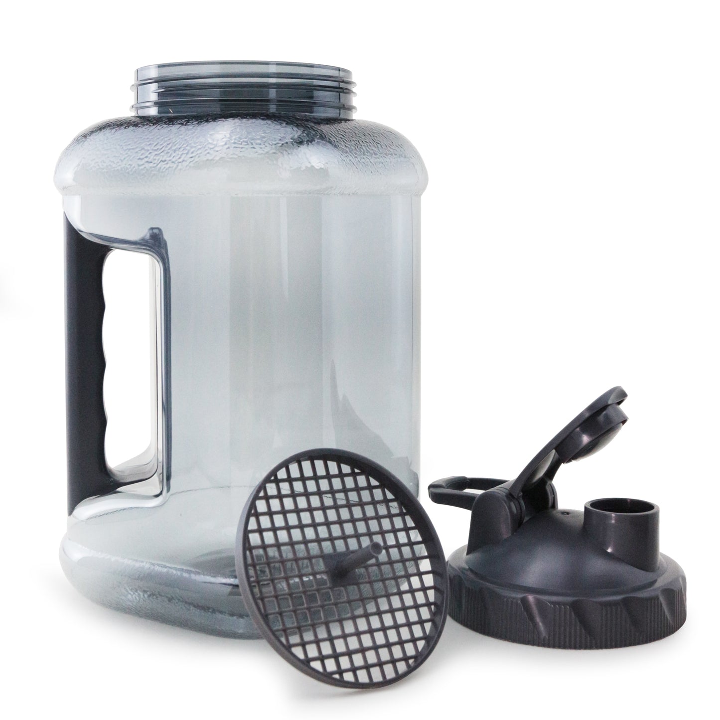 2.5L Outdoor Water Container Large Capacity Water Jug Plastic Clear Sports Water Bottles for Camping Travel