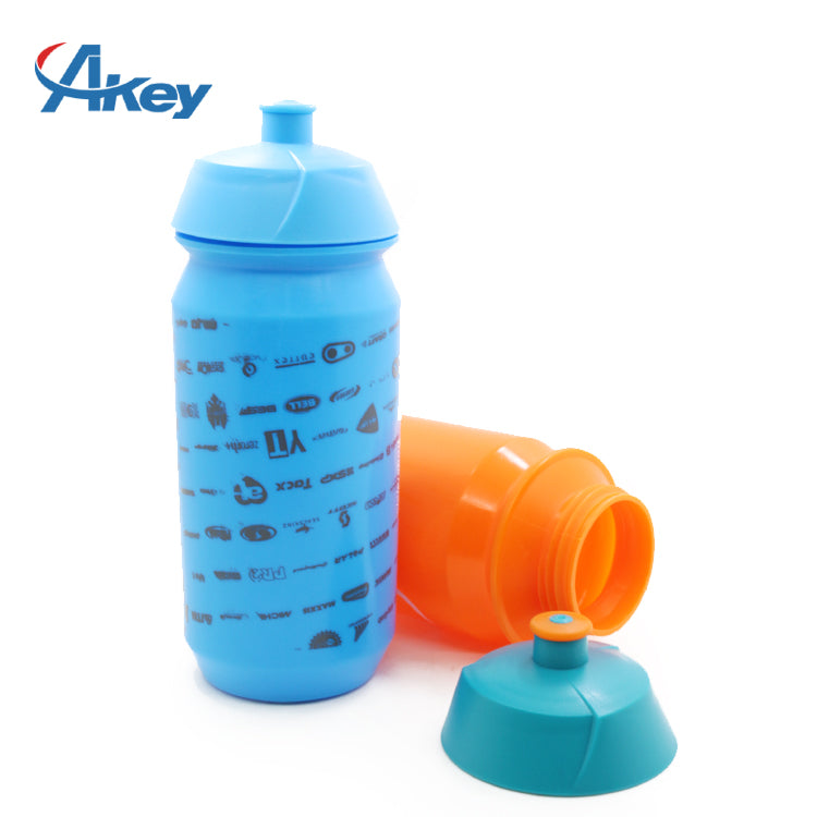 Cycling Sport Water Bottle Bicycle Plastic Bottle Leak Proof Sport Water Bottle Easy Squeeze Bottle Fits Most Bike Cages