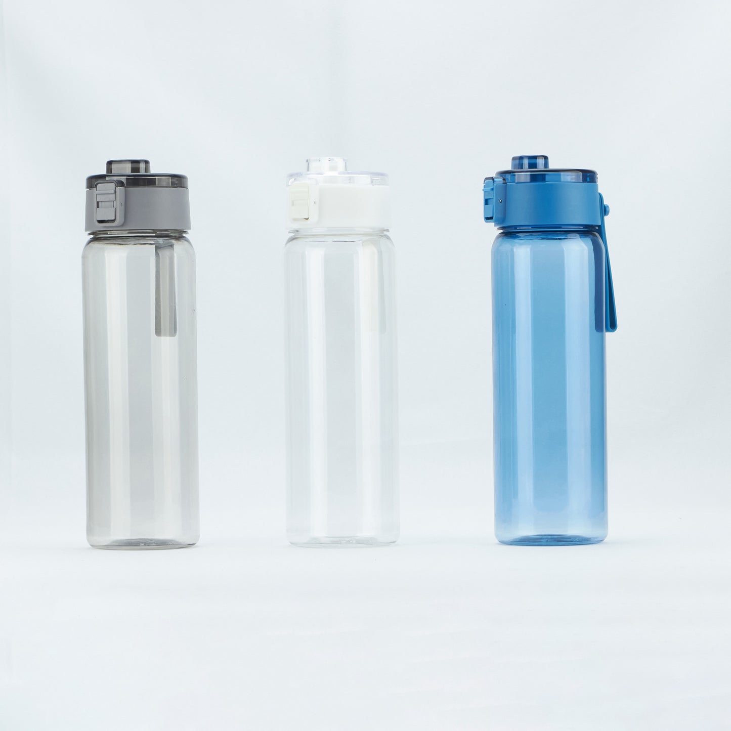 750ml Plastic Bottle with Screw Lip Sports Water Bottle Reusable Water Bottles Leakproof Water Bottles Black for Gym
