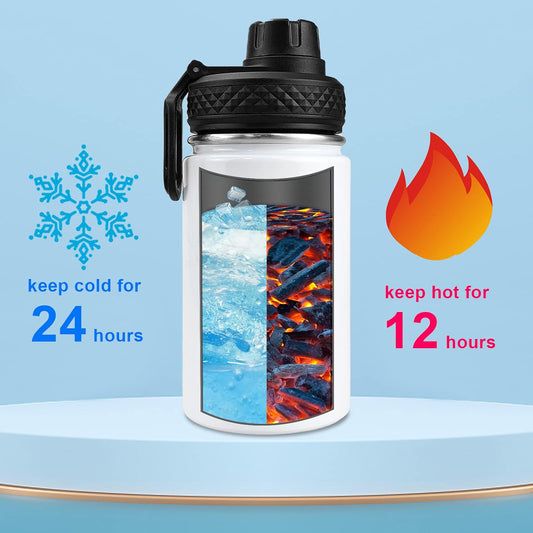 BPA-Free Sports Water Stainless Steel Water Bottle Durable Portable Drinking Bottle for Gym Yoga Cycling