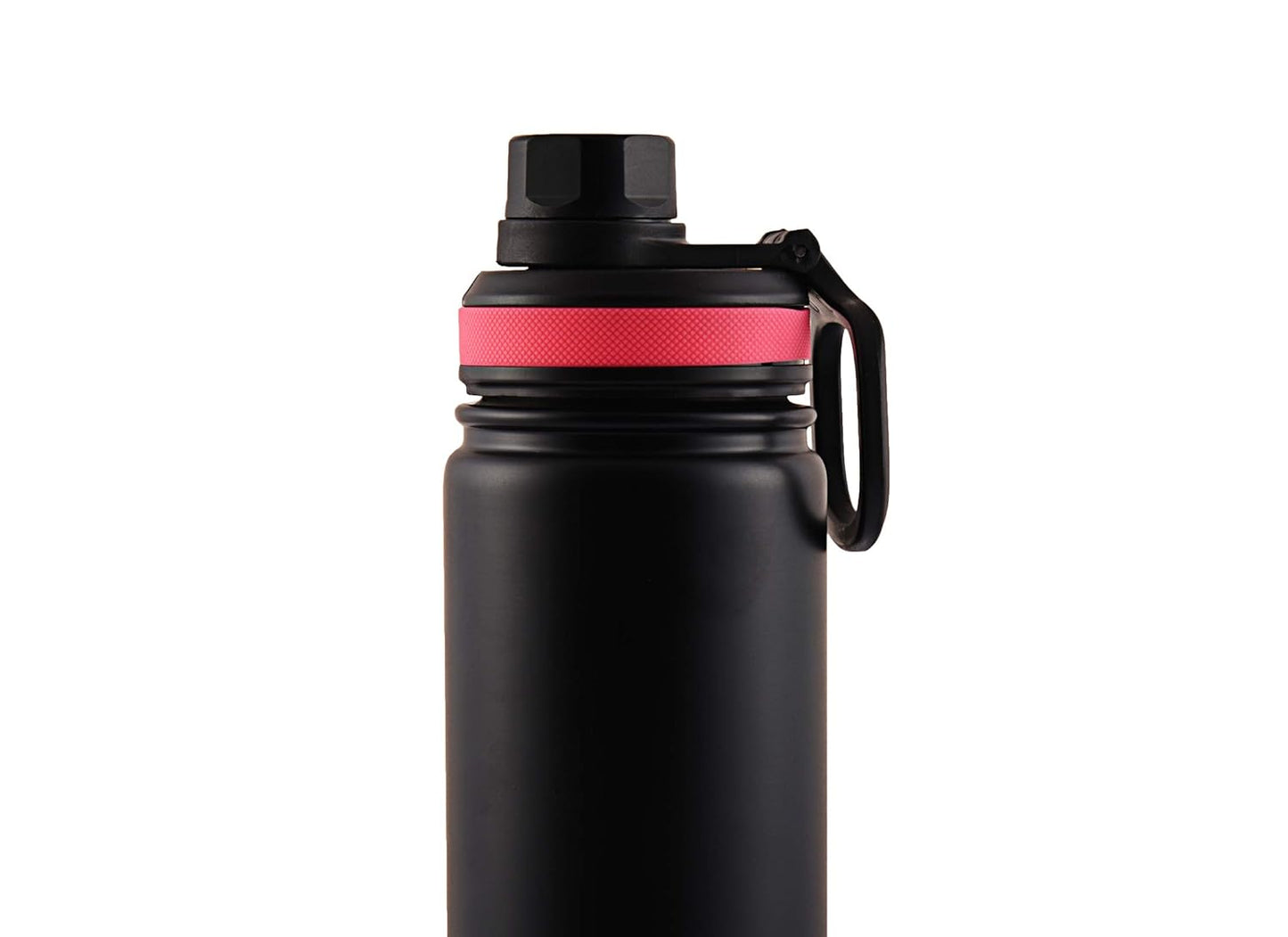 Sport Insulated Stainless Steel Bottle with Straw Hydration for Athletes Fitness Enthusiasts Keeps Drinks Cold