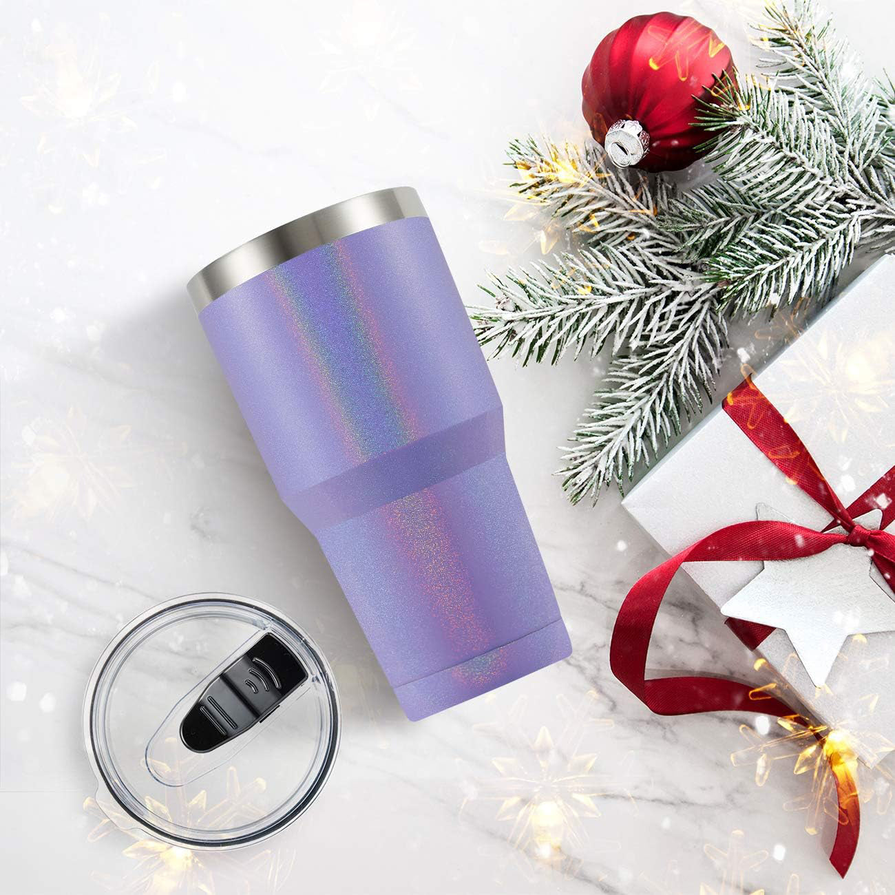 Insulated Stainless Steel Water Bottle with Straw 900ml Big Capacity Leak Proof Water Bottle BPA-Free Bottle Suitable for Car