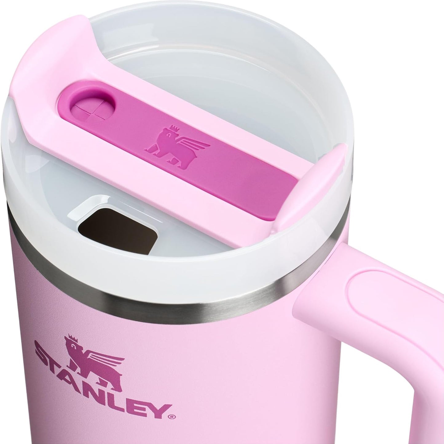 1200ML Car Thermos Cup Large Capacity with Handle and Straw Insulated 24 Hours Leakproof Durable Reusable Thermos Cup