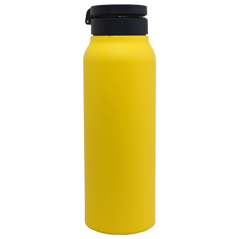 750ml Stainless Steel Water Bottle with Straw Handle Magnetic Phone Holder Sports Water Bottle BPA Free Leakproof Bottle