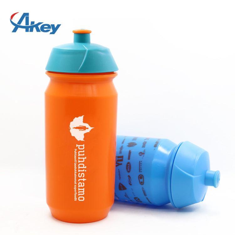 Cycling Sport Water Bottle Bicycle Plastic Bottle Leak Proof Sport Water Bottle Easy Squeeze Bottle Fits Most Bike Cages