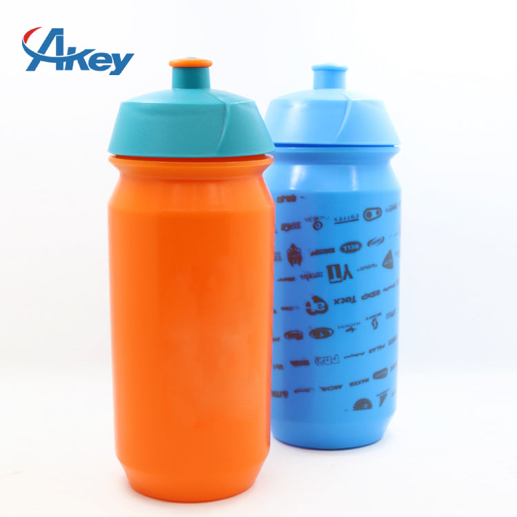 Cycling Sport Water Bottle Bicycle Plastic Bottle Leak Proof Sport Water Bottle Easy Squeeze Bottle Fits Most Bike Cages