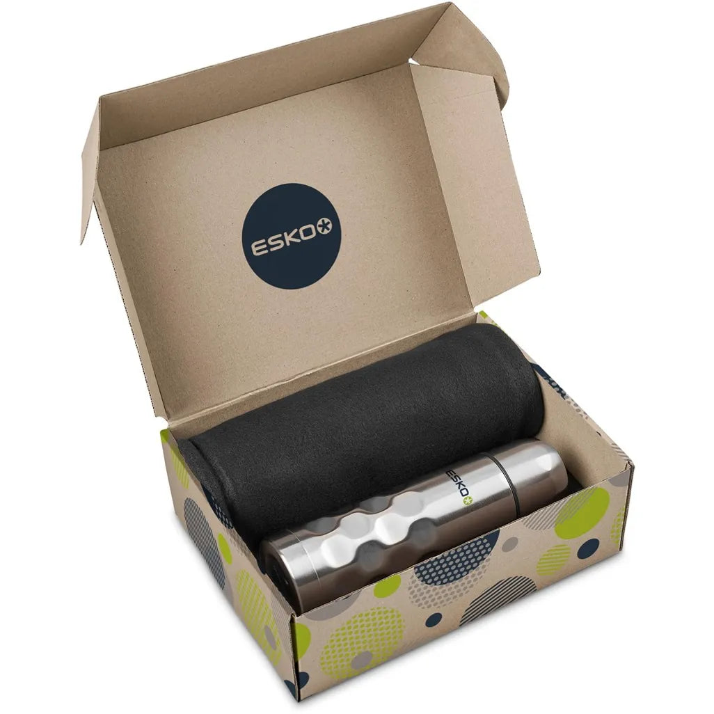 Bottle Gift Pack Customer Welcome Pack Gift Set With Stainless Steel Water Bottle and Blanket
