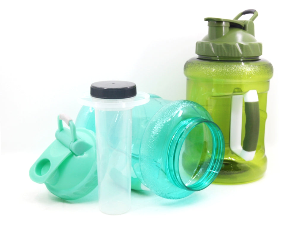 1.5L Outdoor Water Container Large Capacity Water Jug Plastic Clear Sports Water Bottles for Camping Travel