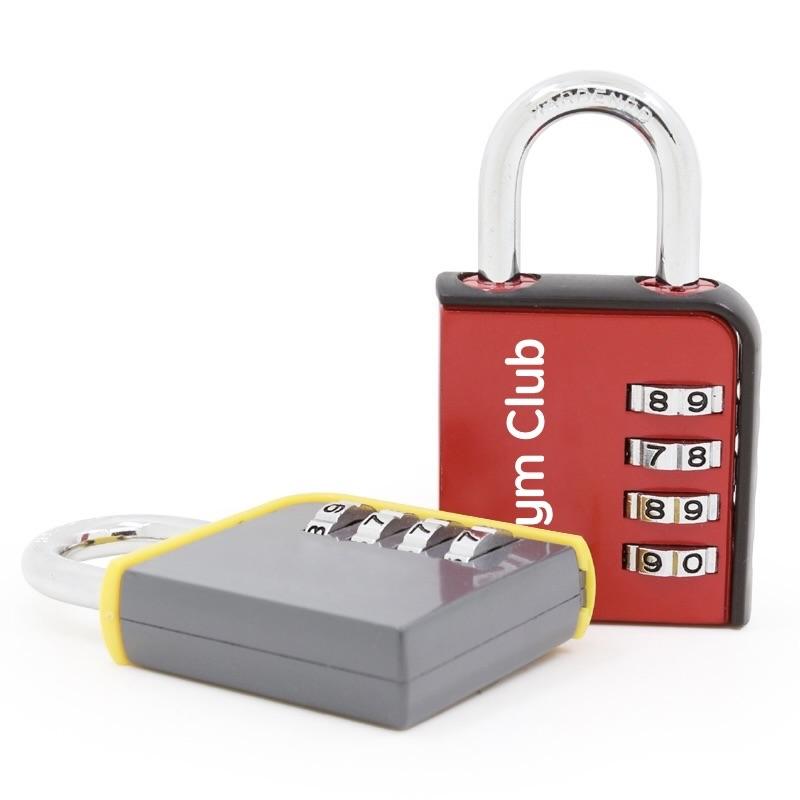 Combination Lock 4 Digit Resettable Zinc Alloy Gym Locker Anti Theft for Travel Storage OEM Customizable