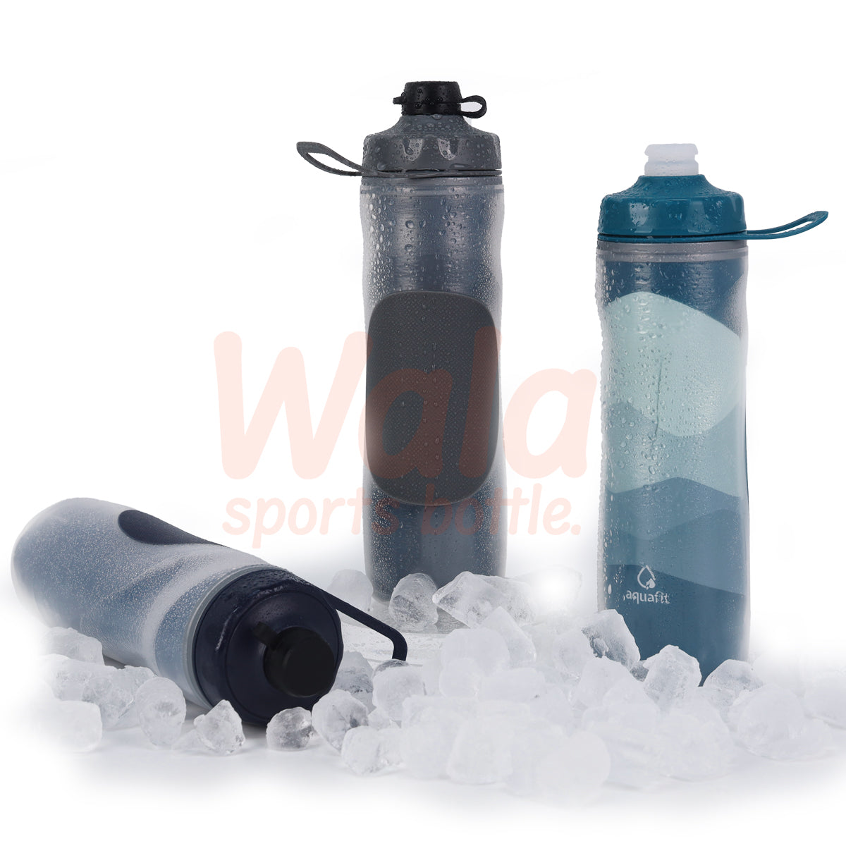 European American Cross-Border Double-Layer Tour De France Bicycle New Manufacturer Outdoor Sports Water Plastic Drinkware