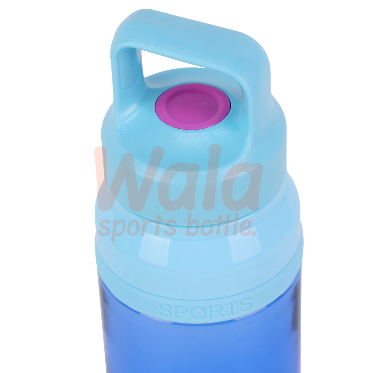 Click Button Tritan Water Bottle Food Grade Plastic Bottle Big Mouth Water Bottle for Cycling Sport Games BPA Free