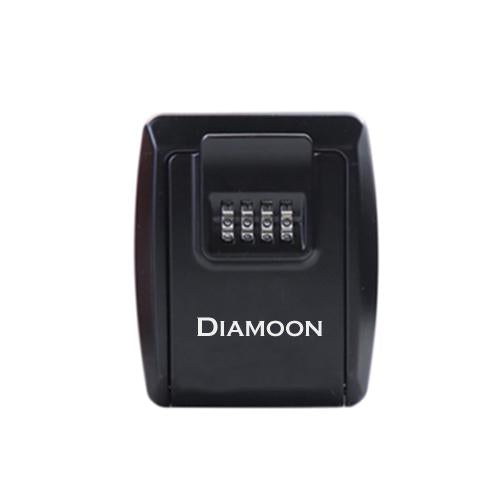 Lock Box 4 Digit Combination Lock Wall Mountable Compact Secure Storage for Keys Outdoor Home