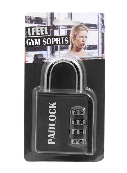 Combination Lock 4 Digit Resettable Zinc Alloy Gym Locker Anti Theft for Travel Storage OEM Customizable