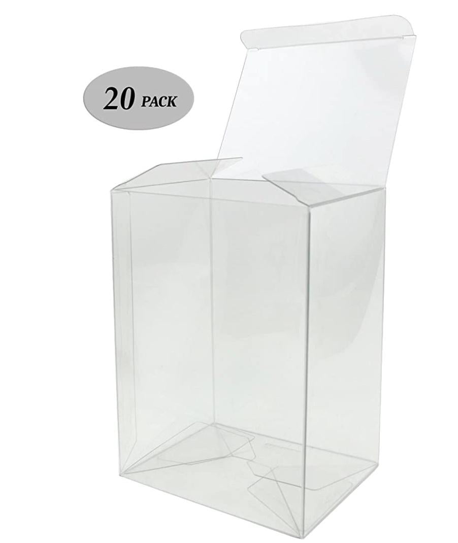 Funko Pop Protector: Hard Clear Display Box for Vinyl Figures(20pack)