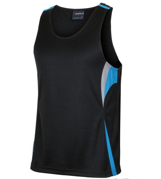 Cool Singlet: Ultra - Breathable Mesh for Intense Workouts & Runs