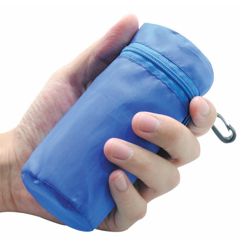 Nylon Cylinder Foldable Bag: Vibrant Neon for On - the - Go Shopping & Travel