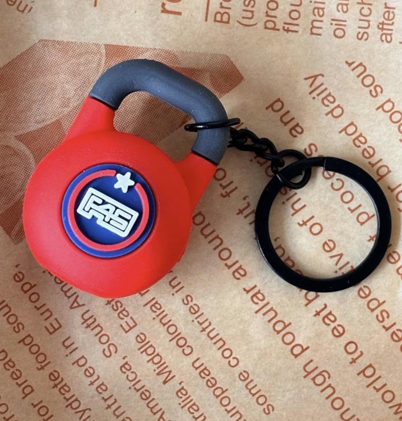 Mini Kettle Bell Keychain: Gym - Inspired Charm for Fitness Fans