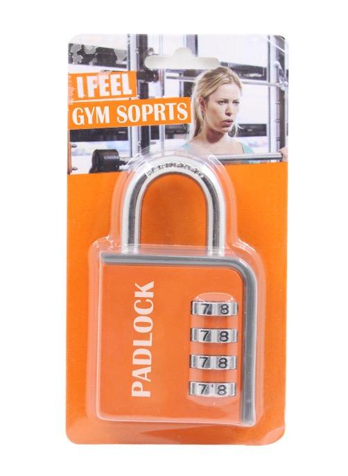 Combination Lock 4 Digit Resettable Zinc Alloy Gym Locker Anti Theft for Travel Storage OEM Customizable