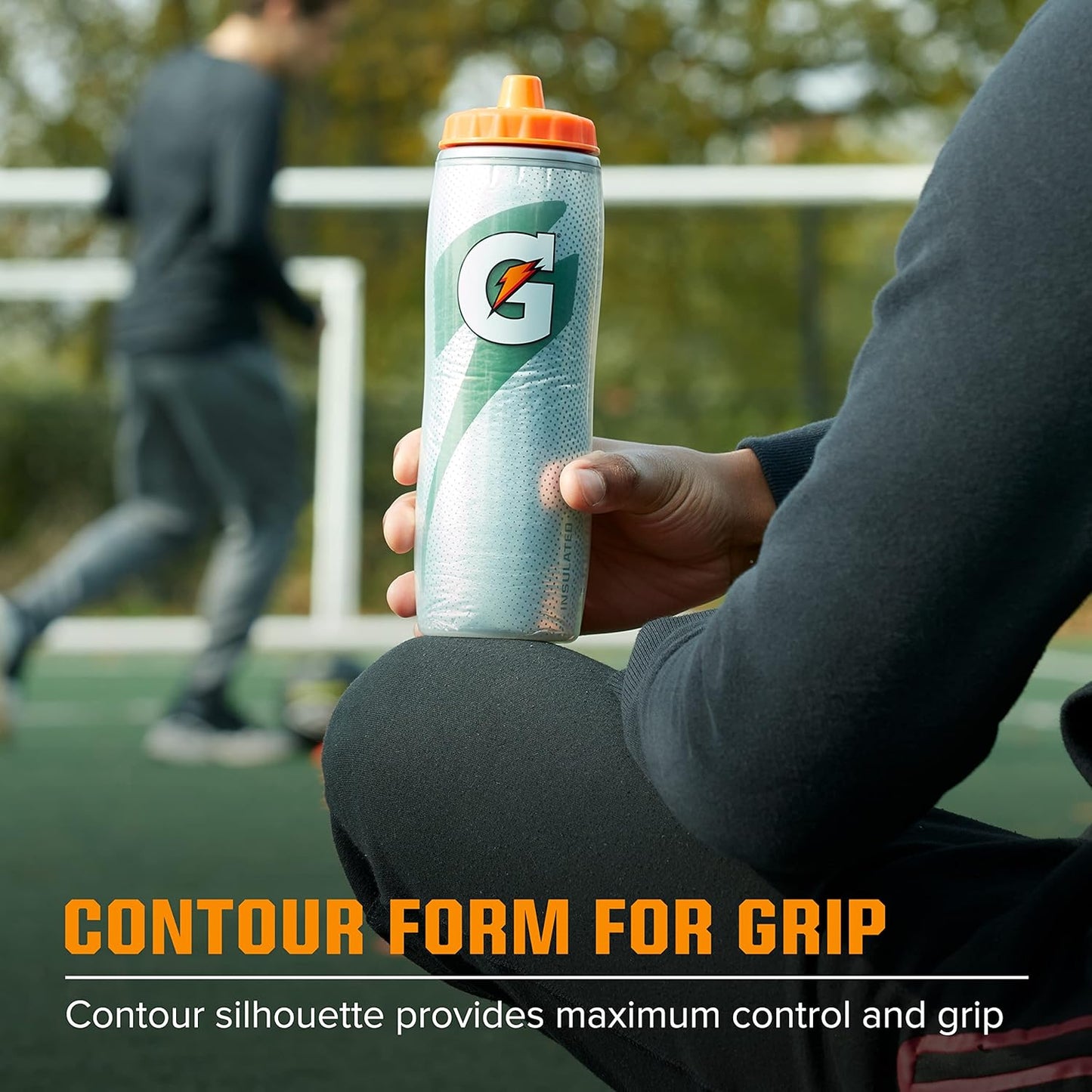 Gatorade 32 Oz Squeeze Water Sports Bottle New Easy Grip Design Bike Bottle for Gym