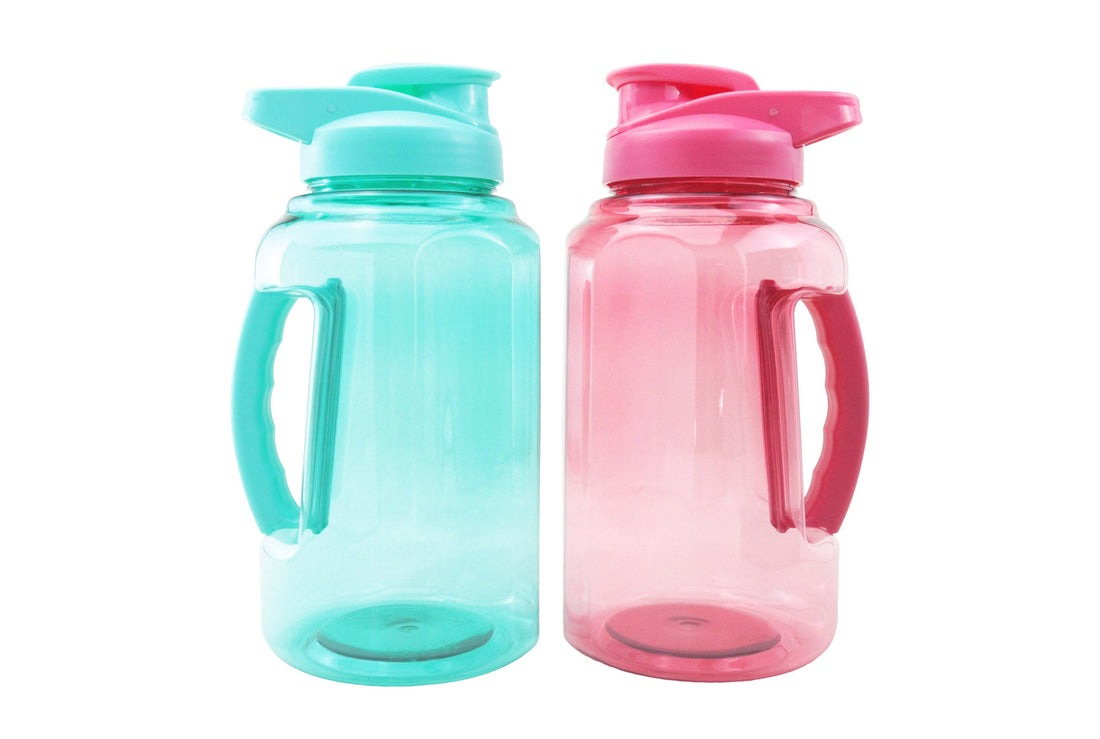 2.2L Water Bottle: Smash Thirst, Seize All - Day Hydration – Your Giant Food - Grade PE Hydration Tank