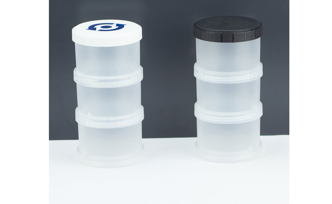 3 - Tier Powder Box: The Stackable Miracle That Solves Your Supplement Chaos (OEM = Branded Perfection)