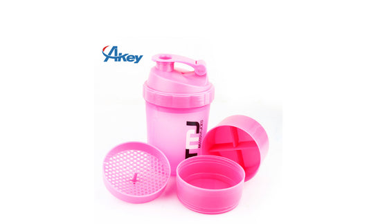 BPA - Free Shaker Bottle: Crush Leaks, Slay Clumps – 500ml Perfection!