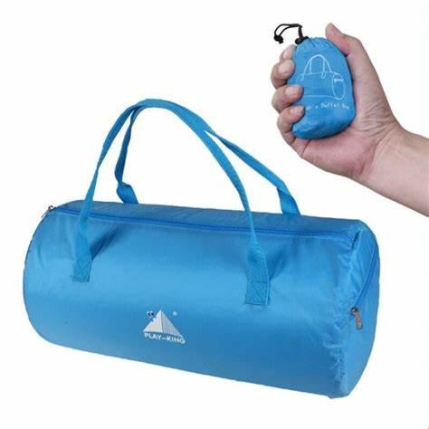 Foldable Gym Bag Transform: Compact to Spacious for Workout On the Go