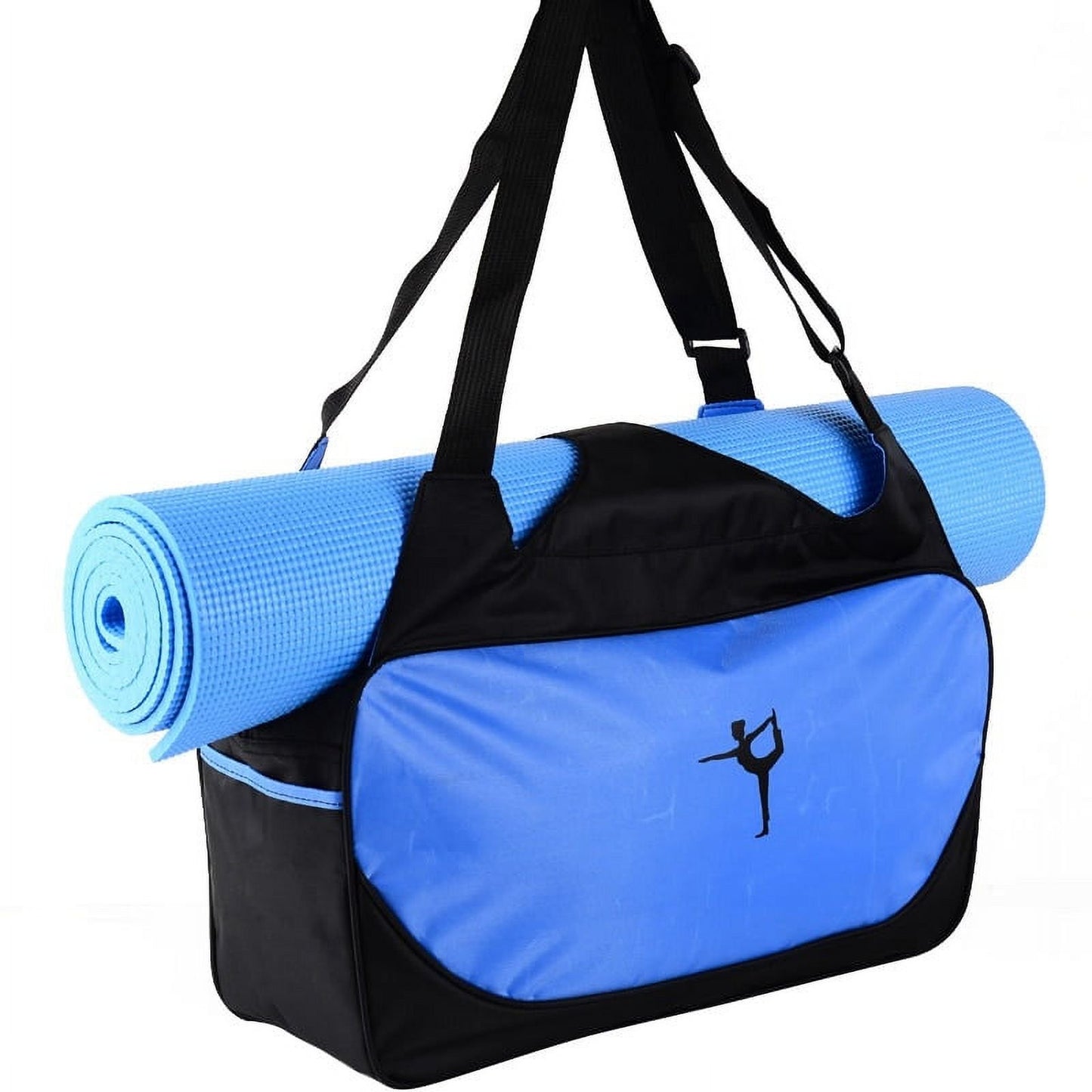 Large Capacity Yoga Bag: Ultimate Organizer for Effortless Yoga & Fitness（no mat）