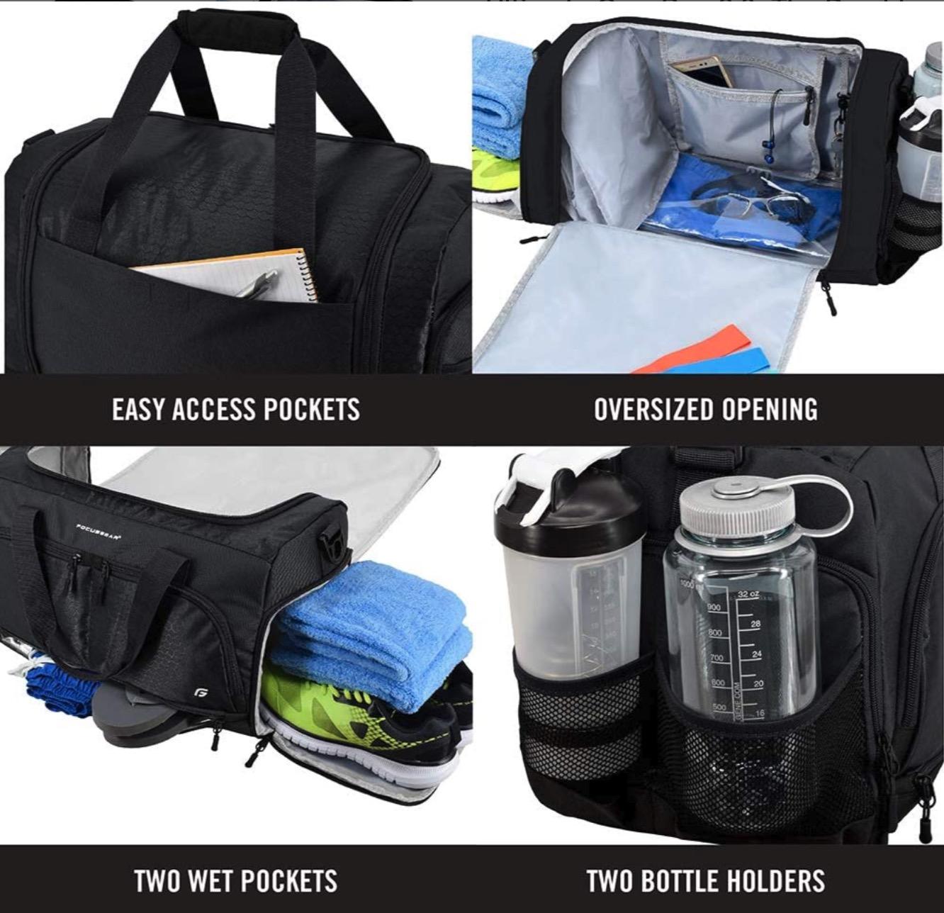 Men Gym Bag Beast Mode: Rugged Durable for Workout Domination