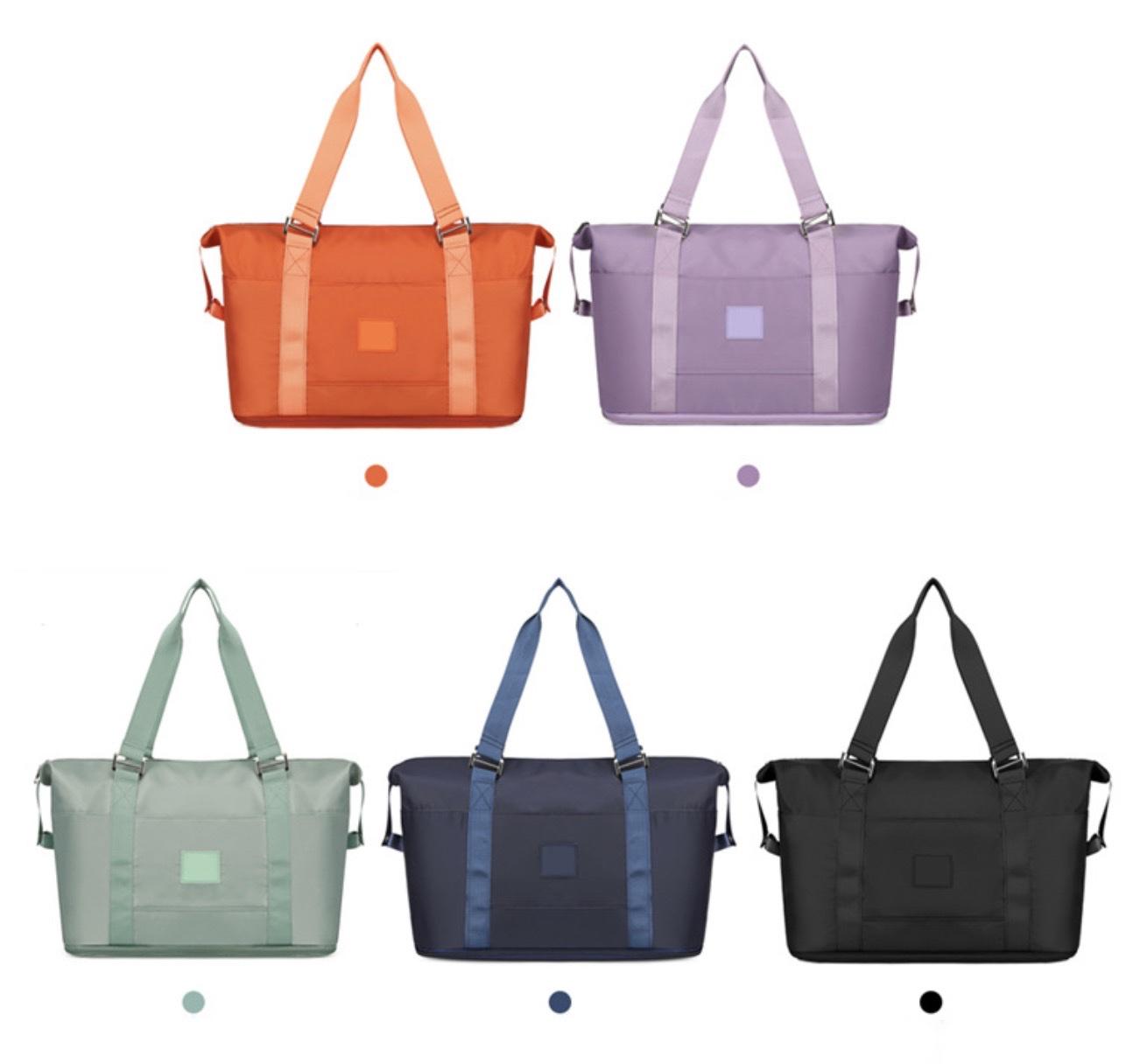 Lady Gym Bag Vibrant Color - Block: Fashion - Forward Durable for Fitness & Commute