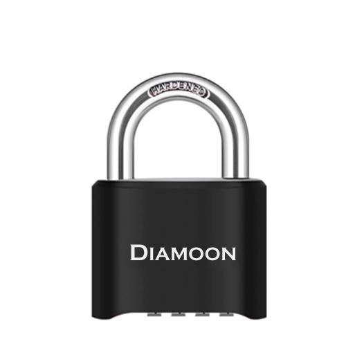 Heavy Duty Padlock 4 Digit Combination Gym Locker Lock Zinc Alloy Anti Theft for Travel Storage OEM Customizable