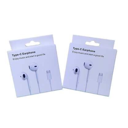 Type-C Earphone Hi-Fi Sound USB-C Headphones with Mic for Android Devices
