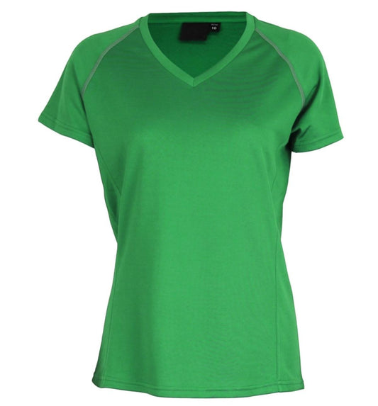 Ladies Performance Tee: Airflow - Boosted Quick - Dry for Workout & Casual Edge
