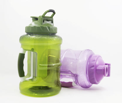 1.5L Outdoor Water Container Large Capacity Water Jug Plastic Clear Sports Water Bottles for Camping Travel