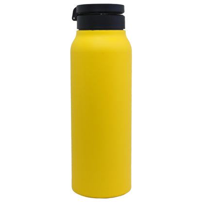 750ml Stainless Steel Water Bottle with Straw Handle Magnetic Phone Holder Sports Water Bottle BPA Free Leakproof Bottle