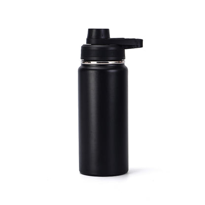 650ml Capacity Leakproof Twist on Lid Slim Insulated Stainless Steel Water Bottle BPA-Free Insulated Water Bottle with Lid