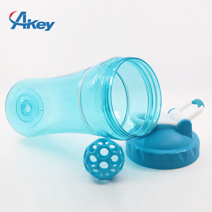 1000ml Shaker Bottle Gym Protein Shaker Bottle with Mixing Ball Travel Bottles Easy Clean Durable Protein Shaker Cup