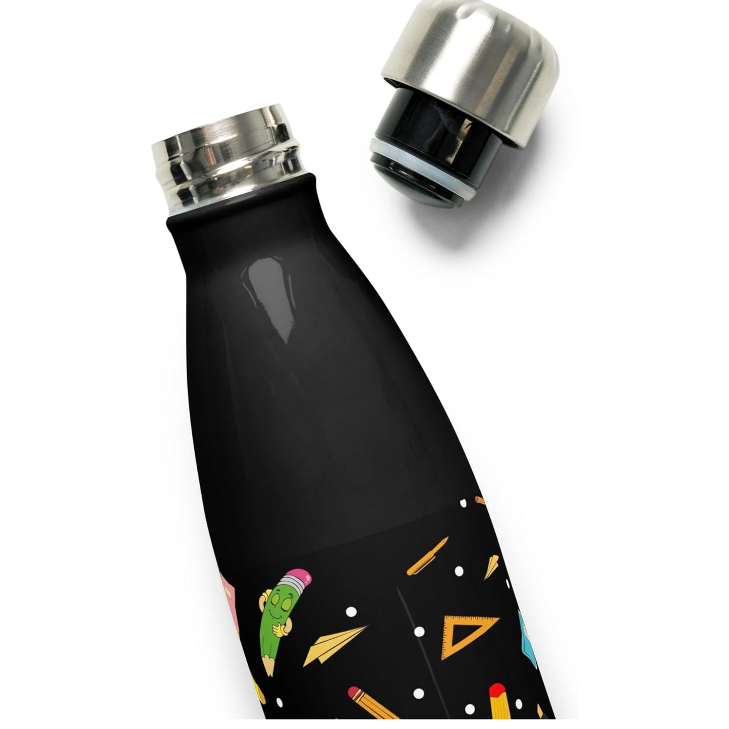 350ml Capacity Sport Leak Proof Water Bottle Stainless Steel Water Bottle Keep 24 Hours Double-Wall Vacuum Water Bottle